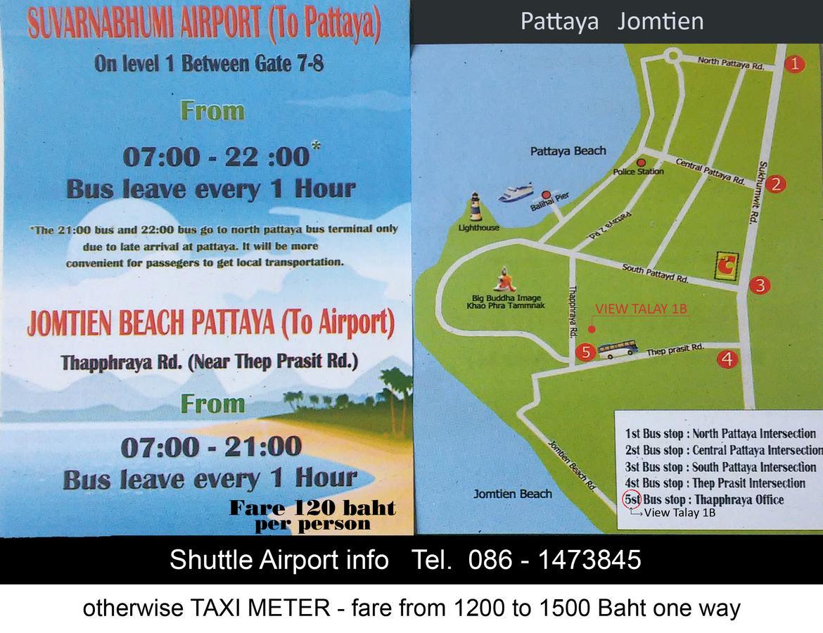 View Talay 1B Residence Pattaya Exterior foto